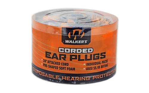 Walker's Ear Plug GWP-CORDPLGBKT