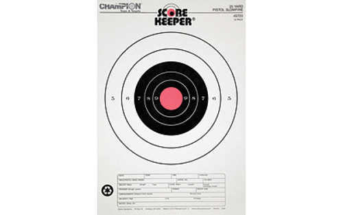 Champion Traps & Targets Target Orange Bullseye 45723