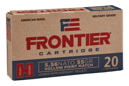 Hornady Ammunition - 5.56 NATO - 55 Grain - 20 Rounds Per Box - FR240