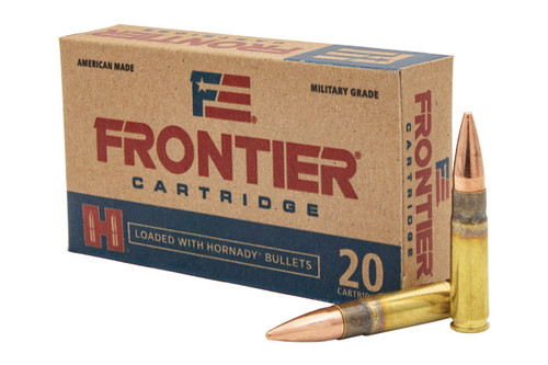 Hornady Ammunition - Frontier - 300 AAC Blackout - 125 Grain - FMJ - 20Rds/Bx - FR400