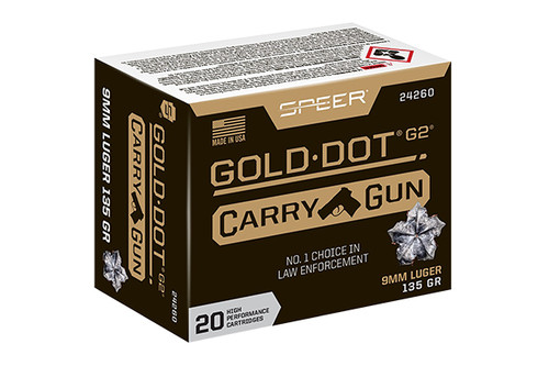Speer - Gold Dot G2 - 9MM - 24260