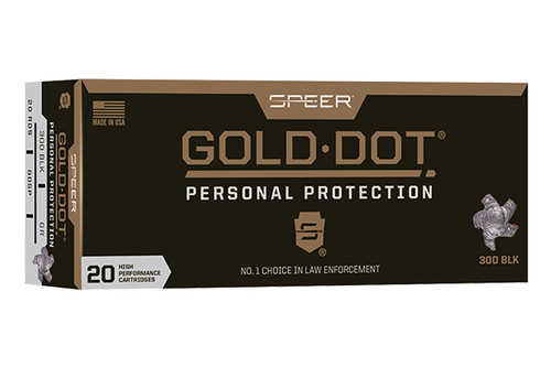 Speer - Gold Dot - 300 AAC Blackout - 24472