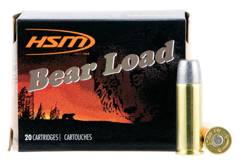 HSM Ammunition  45 Long Colt +P  325 Grain Bear Load