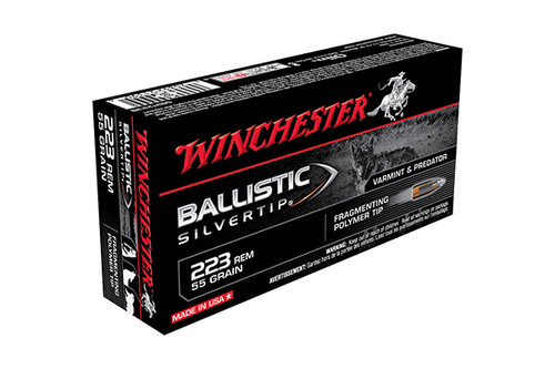 Winchester Ammunition - 223 - 55 Grain - 20Rds Per Box - SBST223B