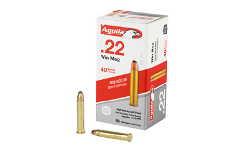 Aguila Ammunition Soft Point  - Rimfire - 22 WMR - 1B222401