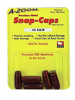 A-Zoom Snap Caps  -  40 S&W - 15114