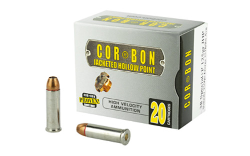 CorBon Jacketed Hollow Point  - Self Defense - 38 Special - 38125