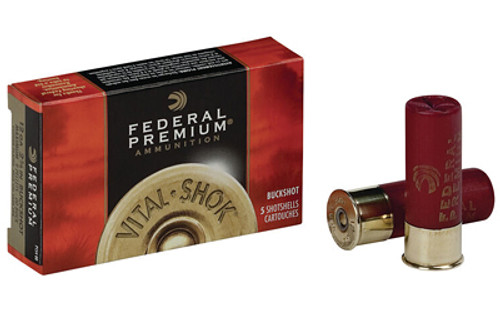 Federal Buckshot  - Premium - 12 Gauge 3" - P1584B