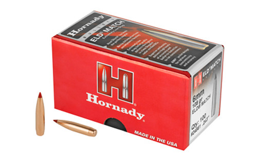 Hornady ELD Match   243 Caliber .243  108Gr.   24561