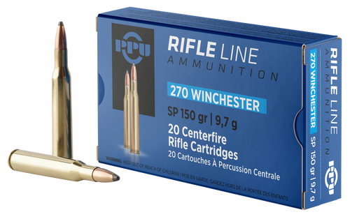 Ppu Standard Rifle, Ppu Pp2702      270         150 Sp           20/10