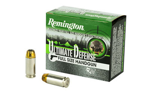 Remington Brass Jacketed Hollow Point  - Ultimate Defense - 40 S&W - 28957