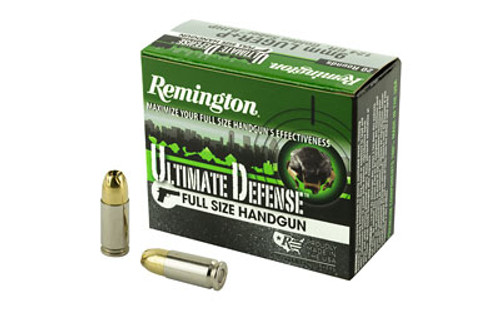 Remington Brass Jacketed Hollow Point  - Ultimate Defense - 9MM - 28948