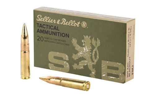 Sellier & Bellot Full Metal Jacket  - Rifle - 300 Blackout - SB300BLKB