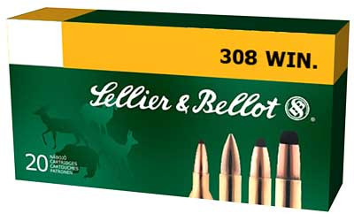 Sellier & Bellot Full Metal Jacket  - Rifle - 308 Winchester - SB308A