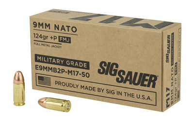 Sig Sauer Full Metal Jacket  - Elite Ball - 9MM - E9MMB2P-M17-50