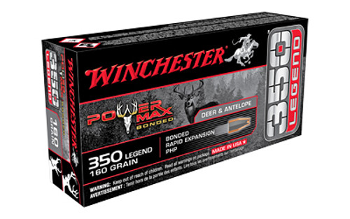 Winchester Ammunition Bonded Hollow Point  - Power Max Bonded - 350 Legend - X3501BP