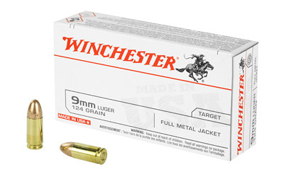 Winchester Ammunition Full Metal Jacket  - USA - 9mm - USA9mm