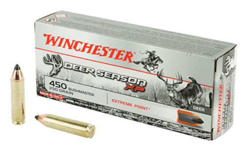 Winchester Ammunition Polymer Tip  - Deer Season XP - 450 Bushmaster - X450DS