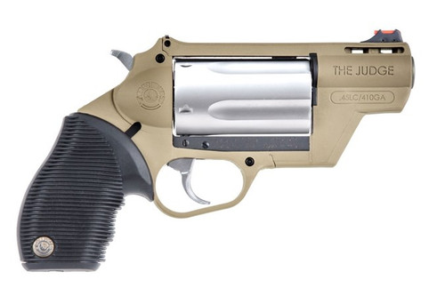 Taurus Revolver Double/Single Action Judge: Public Defender 45LC 410 Gauge 2-441029FDE 45-410 725327612568  Abide Armory for sale new buy purchase wholesale discount where to find best deal cheapest price in stock