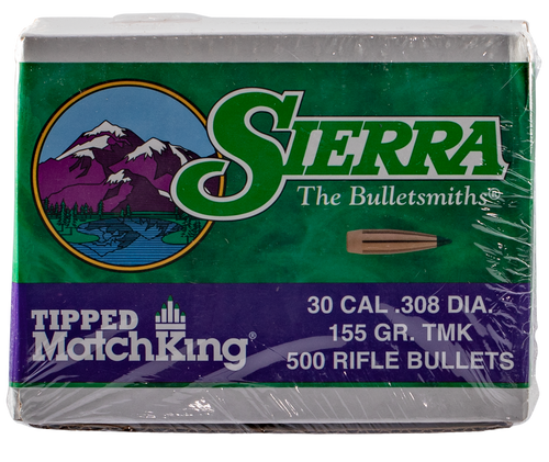 Sierra Tipped Matchking, Sierra 7755c .308 155 Tipped Mk                500