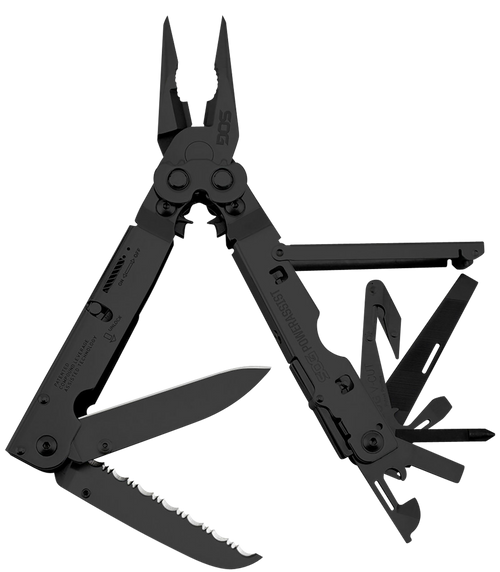Sog Multi-tool Power Assist - Black Oxide W/sheath