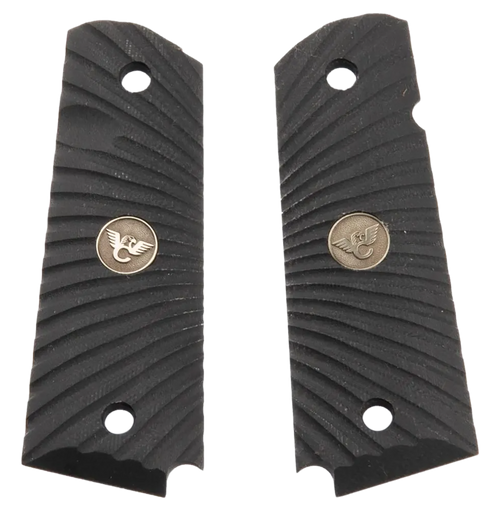 Wilson Combat Black G10, Wils 351aafs  Grips Full Size BLK G10