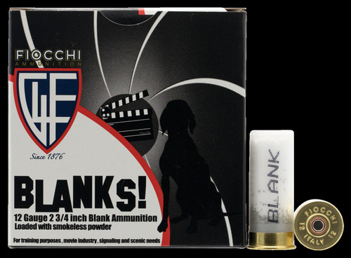 Fiocchi Shotgun, Fio 12blank   12 2.75                25/10