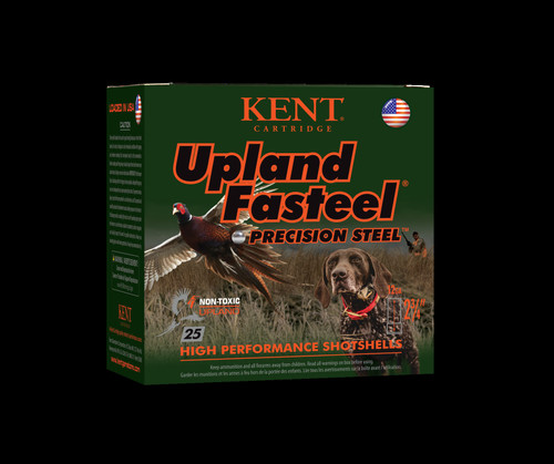 Kent Cartridge Upland Fasteel, Kent K122us327    2.75 11/8  Upland Fastl    25/10