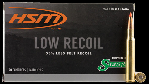 Hsm Ammo .30-06 150gr. Low - Recoil Sp-bt 20-pack