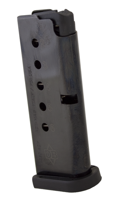 This is a factory Diamondback magazine for the DB380 .380 ACP, 6 round capacity.