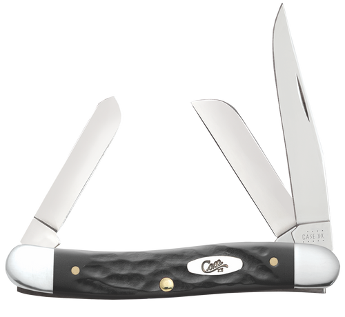 Case Stockman, Case 18222 Rough Black Medium Stockman