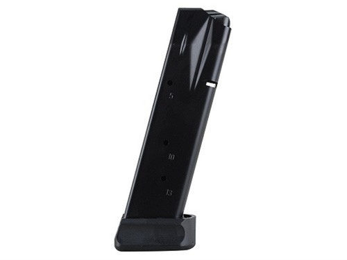 This is a 15 round magazine for the Sig Sauer 226 40sw, made by Mec-Gar.