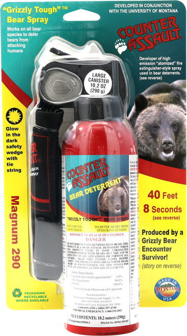 Counter Assault Bear Spray, Amk 15067035 Counter Assault Bear Spray 10.2 W/hol