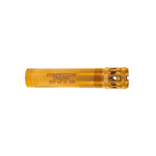 Browning Invector Plus Gold Competition Target Ported Sporting Clays Choke Tubes - 12 Gauge, .730 Diameter, Improved Cylinder, Gold