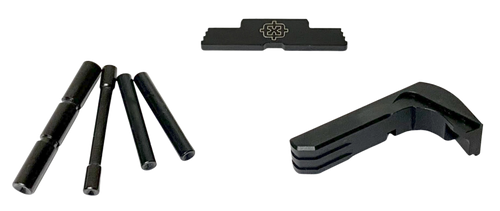 Cross Armory 3 Piece Upgrade Kit, Cross Crp800kbk 3-pc (gen 1-3 P80) Upgrade Kit Blk