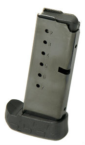 This is an extended 8 round magazine for the Kel-Tec PF9 9mm.