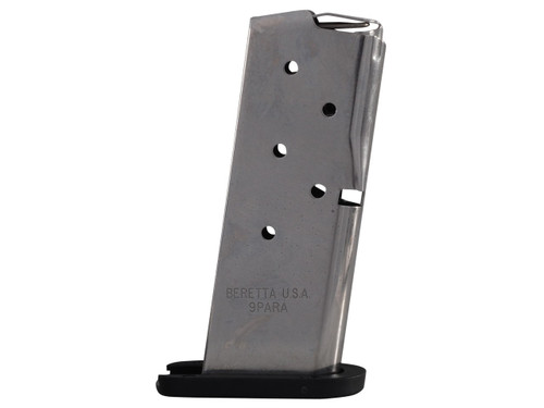 This is a 6 round factory Beretta magazine for the model Nano 9mm.