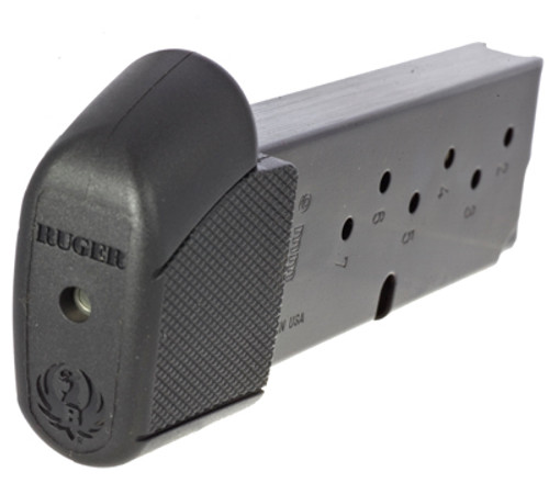 This is an extended factory Ruger LC9 magazine, 9mm, 9 round capacity.