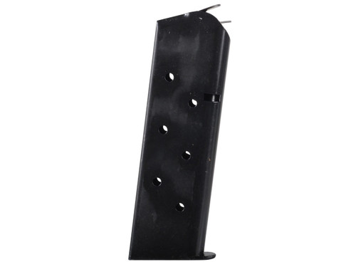 This is an 8 round magazine for any government or commander (full-size) 1911 chambered in 45acp, made by Chip McCormick.
