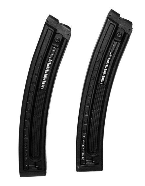 This is a pair of 10 round factory magazines for the GSG-5 (rifle) .22 lr.