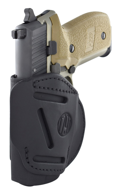 1791 Gunleather 4 Way, 1791 4wh-2-sbl-l   4way Iwb/owb Size 2      Lh Blk