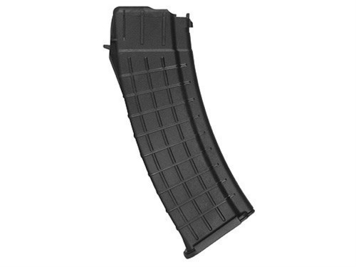 This is a 30 round magazine for the Saiga .223, made by Pro Mag.