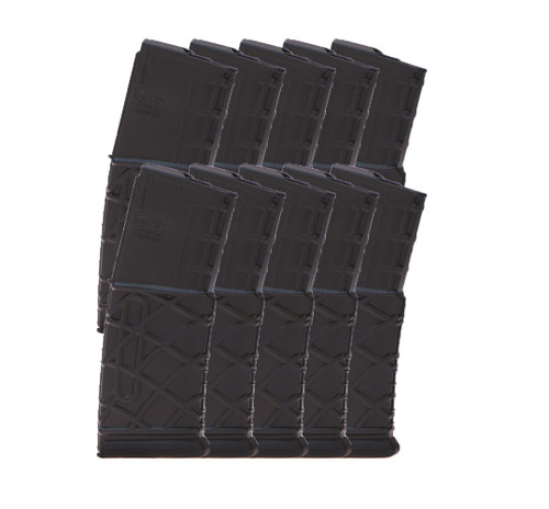 This is a (10) PACK of 30 round polymer AR-15 magazine .223 / 5.56 with a no-tilt follower, called the "E4" (these are the updated Gen 5 magazines) manufactured by MSAR.
