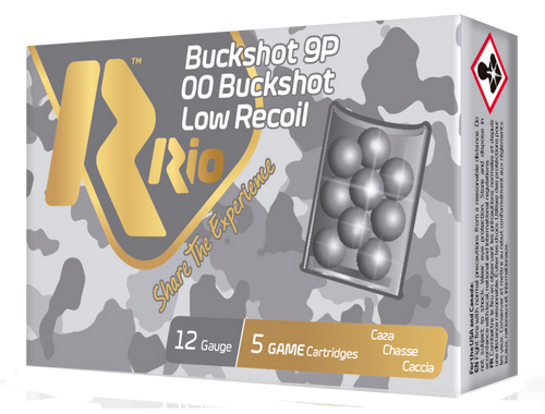 Rio Ammunition Royal Buck, Rio Rblr129    12 2.75     00bk   9pel Lowrec 5/50