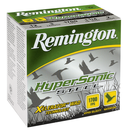 Rem Ammo Hypersonic Steel 25pk - 20ga 3" 1600fps. 7/8oz #4
