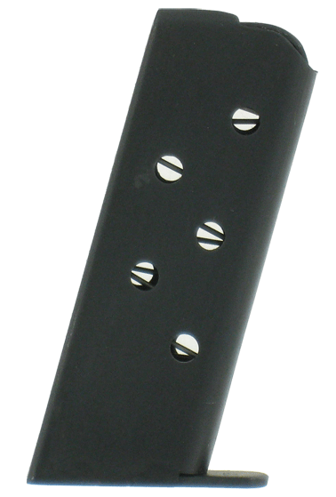 This is a Jennings magazine for the J-25 25 acp, 6 round capacity.