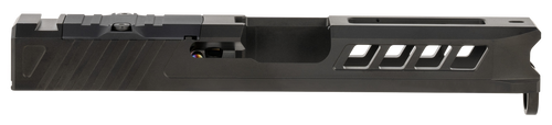 True Precision Glock 19 Slide - W/rms Cut & Plate BLK DLC
