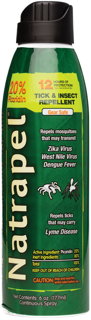 Arb Natrapel 20% Picaridin - 6oz Continuous Bug Spray