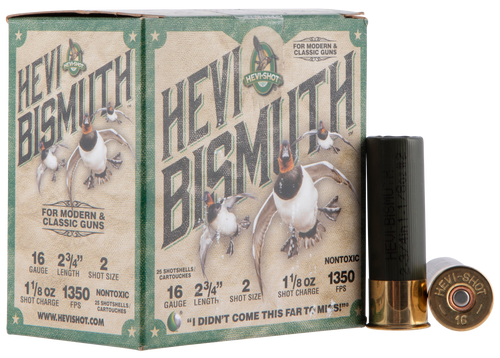 Hevishot Hevi-bismuth, Hevi Hs16702 Bismuth Wf   16 2.75  2  11/8  25/10