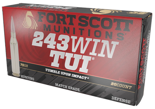 Fort Scott Munitions Tui, Fsm 243-070-scv      243win  70gr Scs Tui    20/10